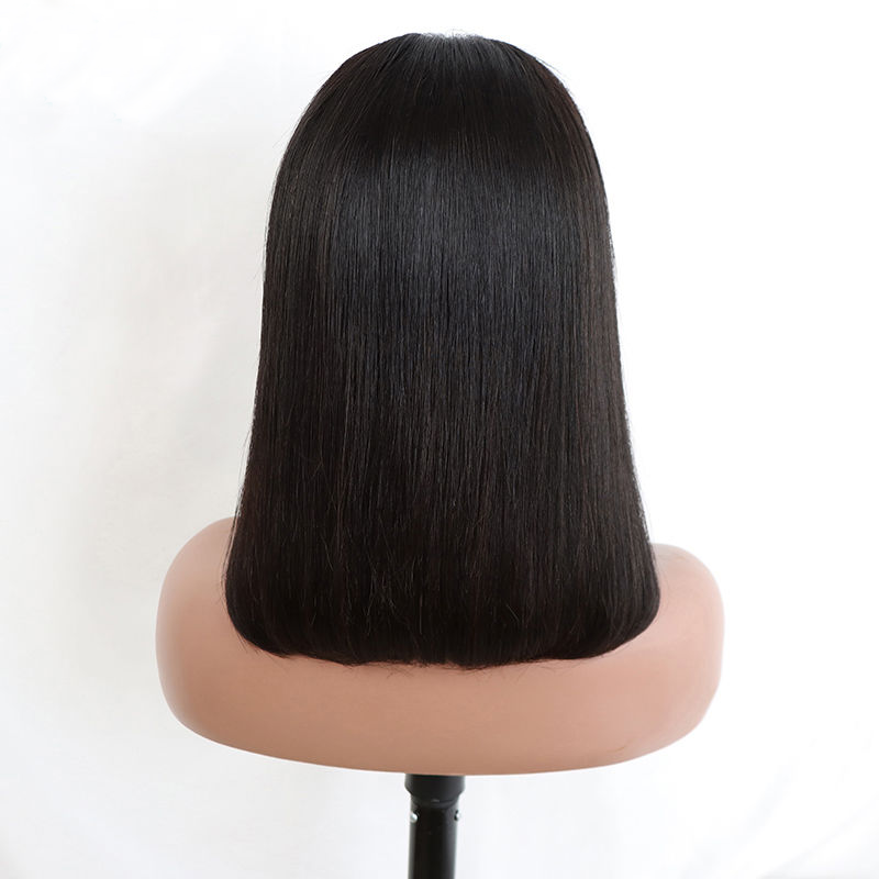 Human hair bob wig