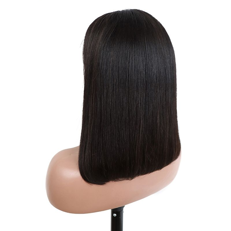 Human hair bob wig
