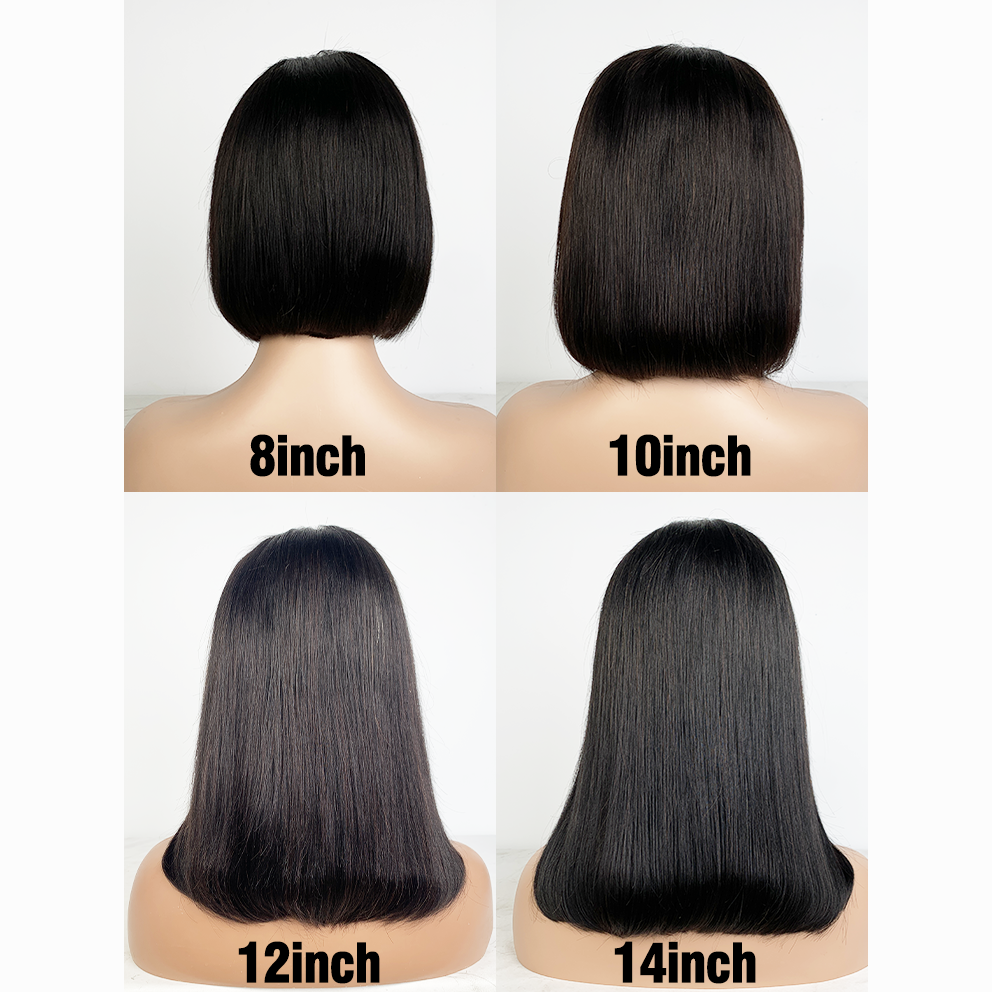 Human hair bob wig