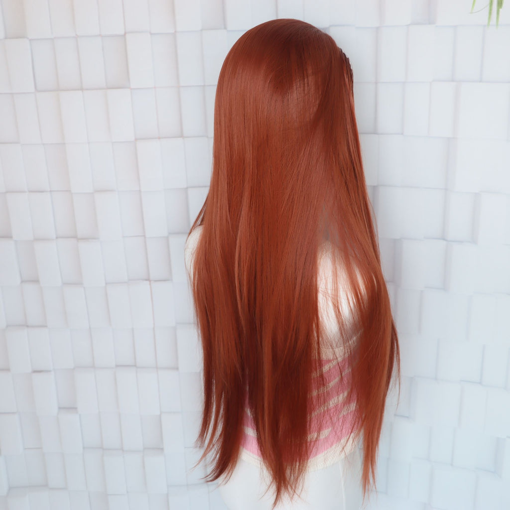 Ginger ear to ear lace wig