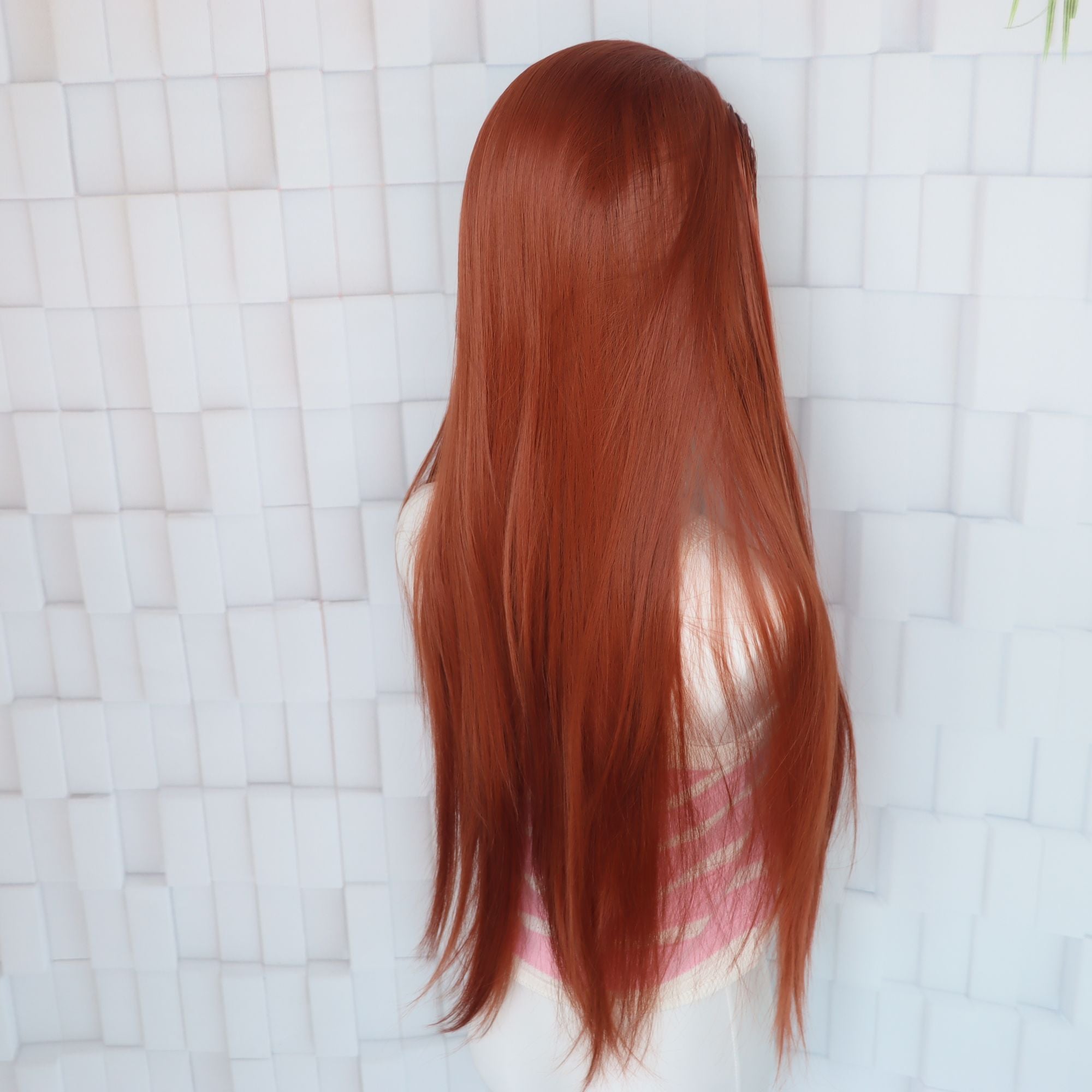 Ginger ear to ear lace wig