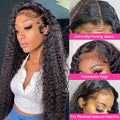Curly water wave wig