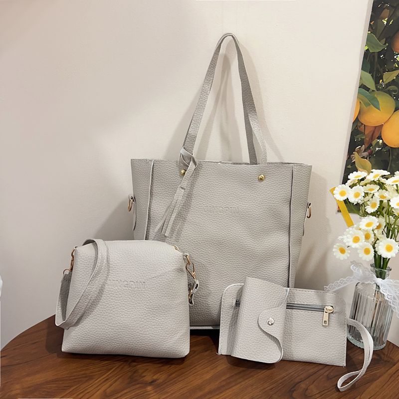 Four piece shoulder bag