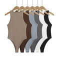 Round neck swim suit