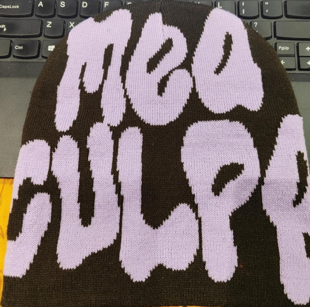001 Mea culpa knitted beanies