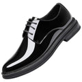 Shiny unisex wedding smart shoes